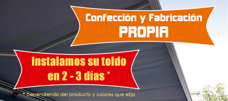 Instaladores profesionales de toldos en Coslada.