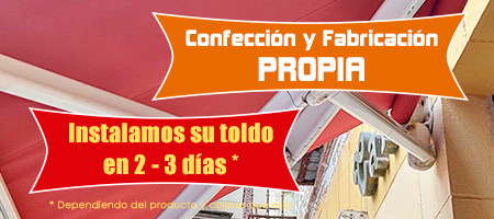 Reparacion de toldos en Coslada.
