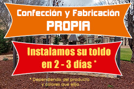 Instalacion de toldos en Los Berrocales, Madrid.