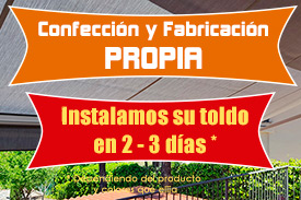 Instalacion de toldos en Valdecarros, Madrid.