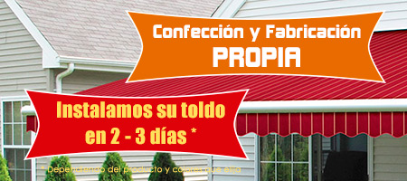 Instalacion de toldos en Mejorada del Campo.