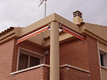 Toldos en Alameda de Osuna.