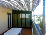 Toldos en Vic&aacute;lvaro, Madrid.